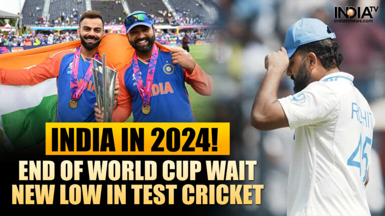 2024 में भारतीय क्रिकेट में शिखर और घाटियाँ: विश्व कप के सूखे का अंत और टेस्ट में एक नया निचला स्तर