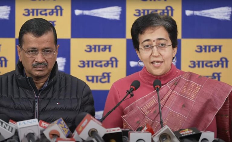 अरविंद केजरीवाल का आरोप, दिल्ली चुनाव से पहले फर्जी मामले में आतिशी को गिरफ्तार किया जाएगा