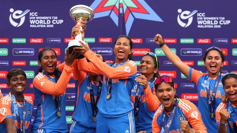 ICC ने U19 विश्व कप 2025 टूर्नामेंट की टीम की घोषणा की, 4 भारतीयों ने चुना, कप्तान को जीत लिया