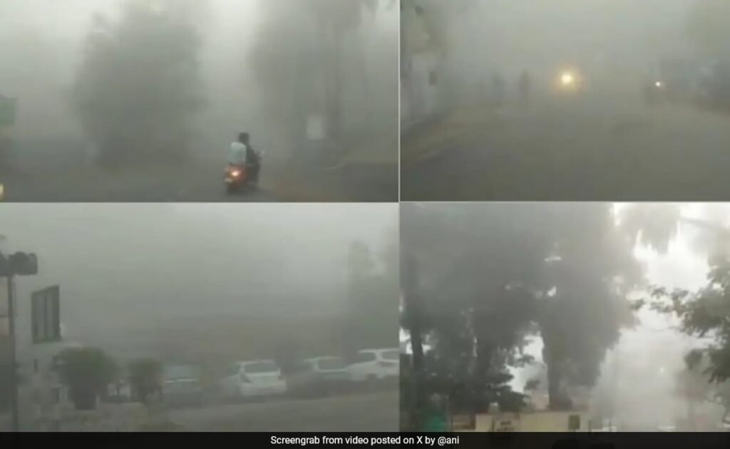 राजस्थान के माउंट अबू में बेमिसाल कोहरे, बारिश आश्चर्य पर्यटक